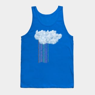 Under a rainbow rainy cloud Tank Top